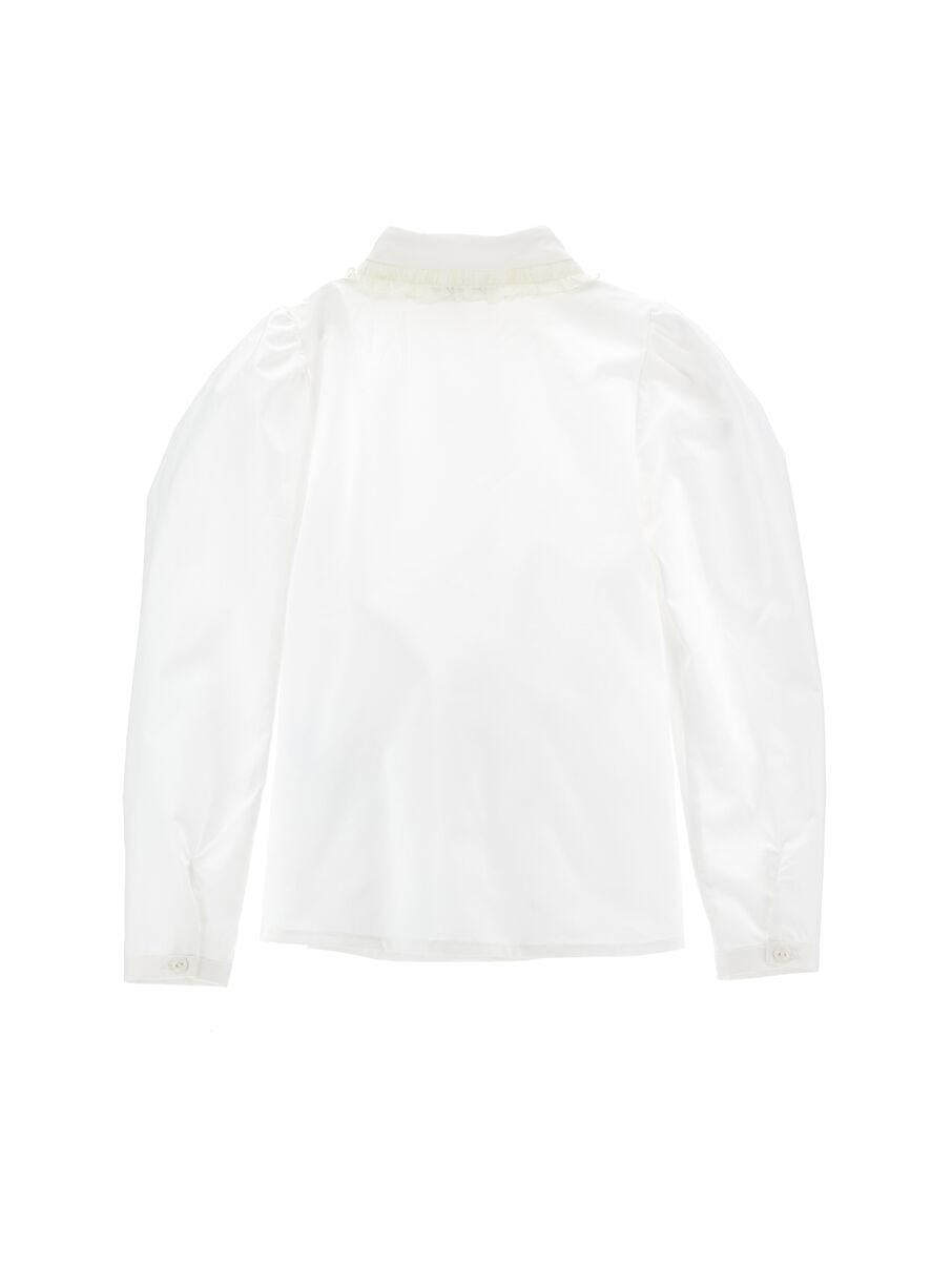 camicia con galette 71D300 4117 0001 MONNALISA 