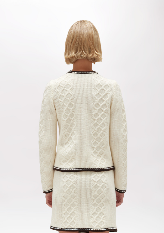 cardigan in misto lana RF5208MA43R 14300 Blugirl 