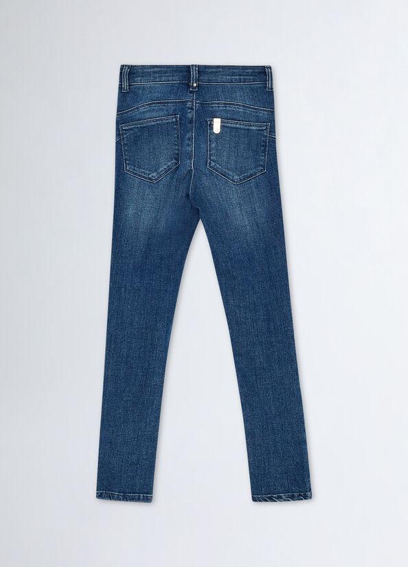 Jeans in cotone stretch GF4112D3246 77018 LIU JO JUNIOR 