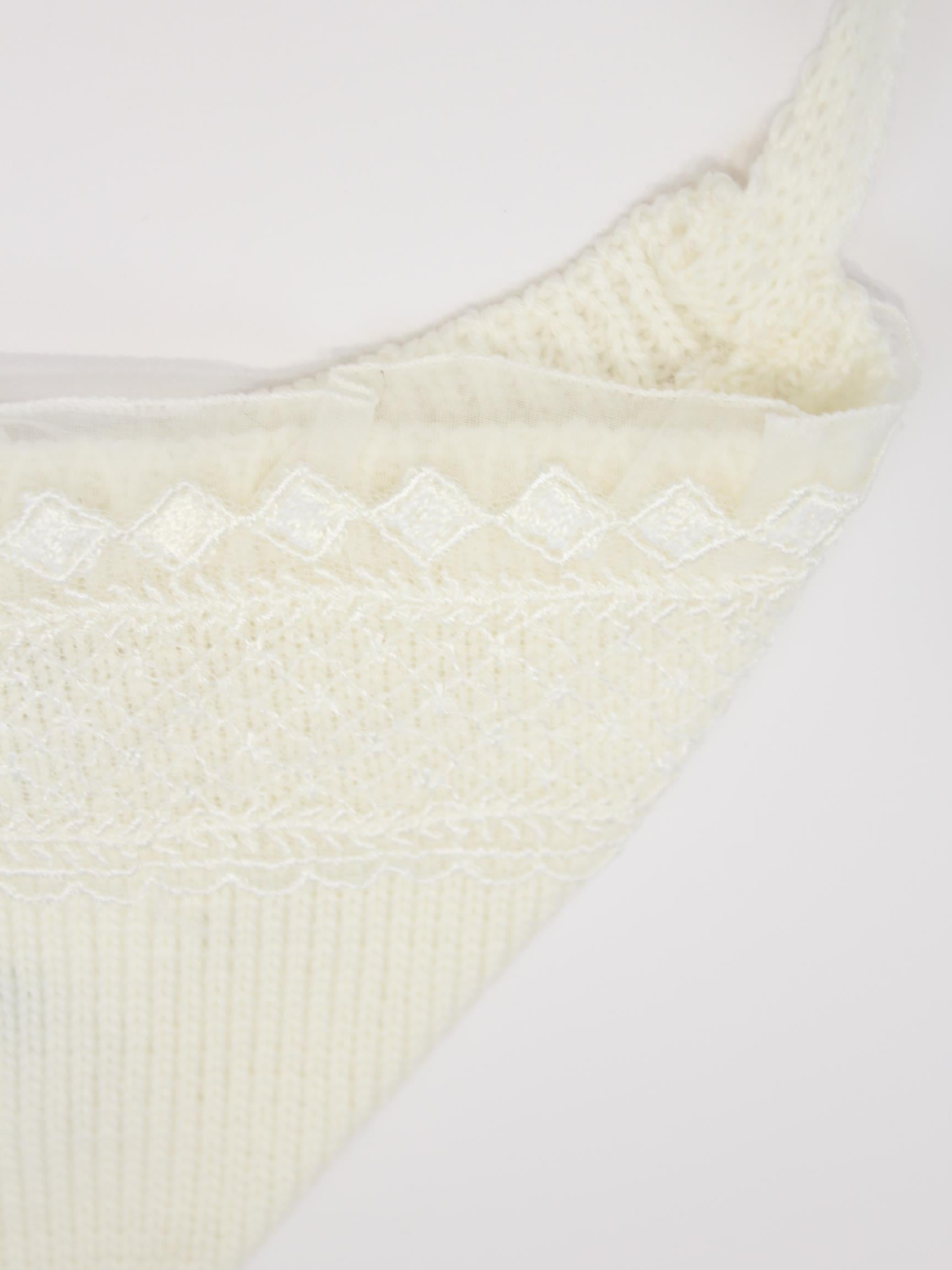 cuffia battesimo in lana ORLANDO CUFFIA UNI PICCOLA GIUGGIOLA 