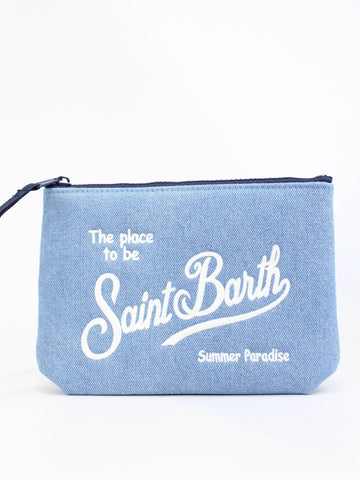 pochette aline denim light ALINE DENIM LIGHT 01759 MC2 SAINT BARTH 