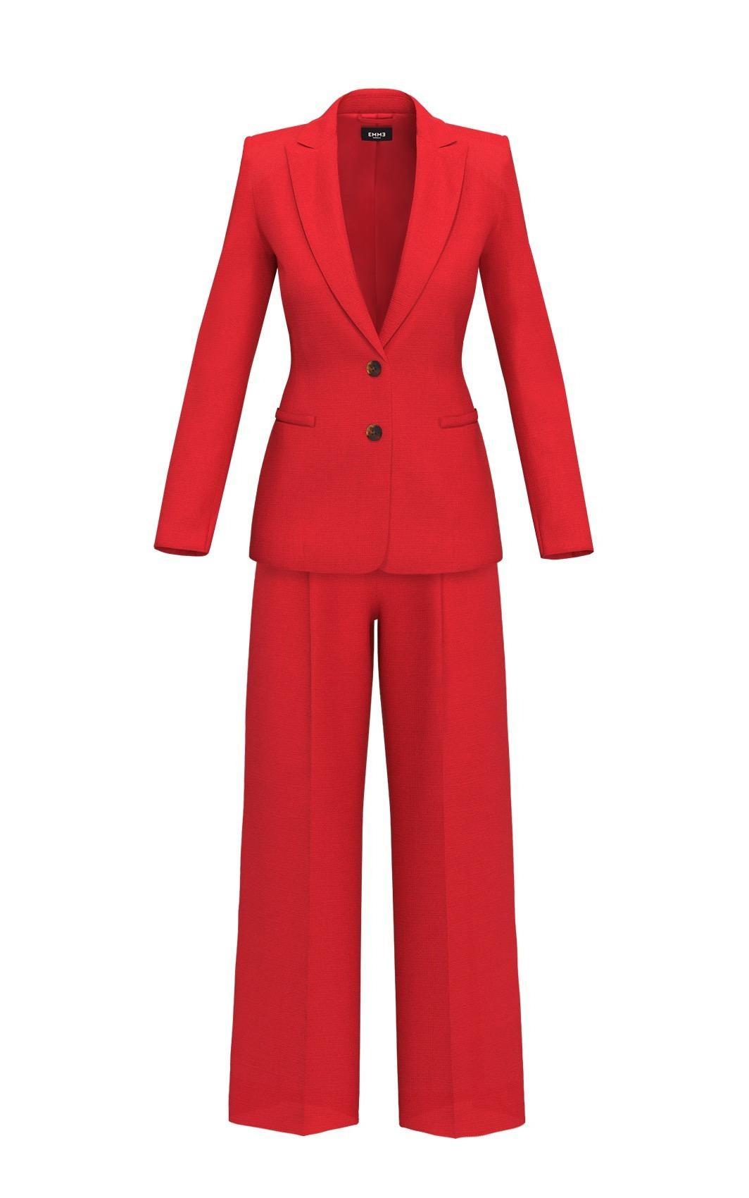 completo in lino PRUGNA 001 EMME MARELLA 