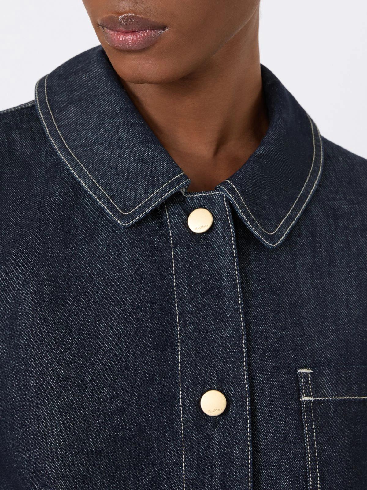 camicia in denim di cotone SMMENFASI 001 S MAXMARA 