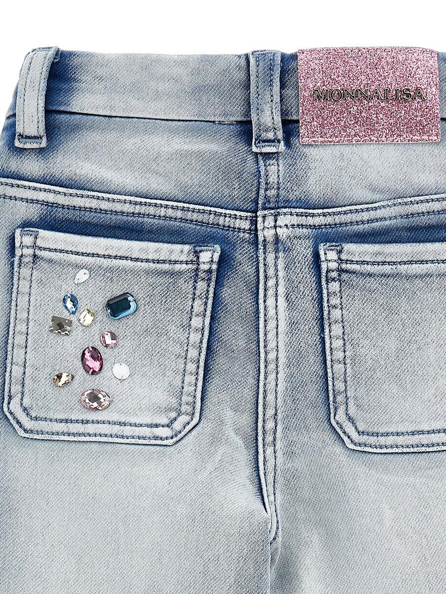 jeans strass 19F403 6042 0062 MONNALISA 