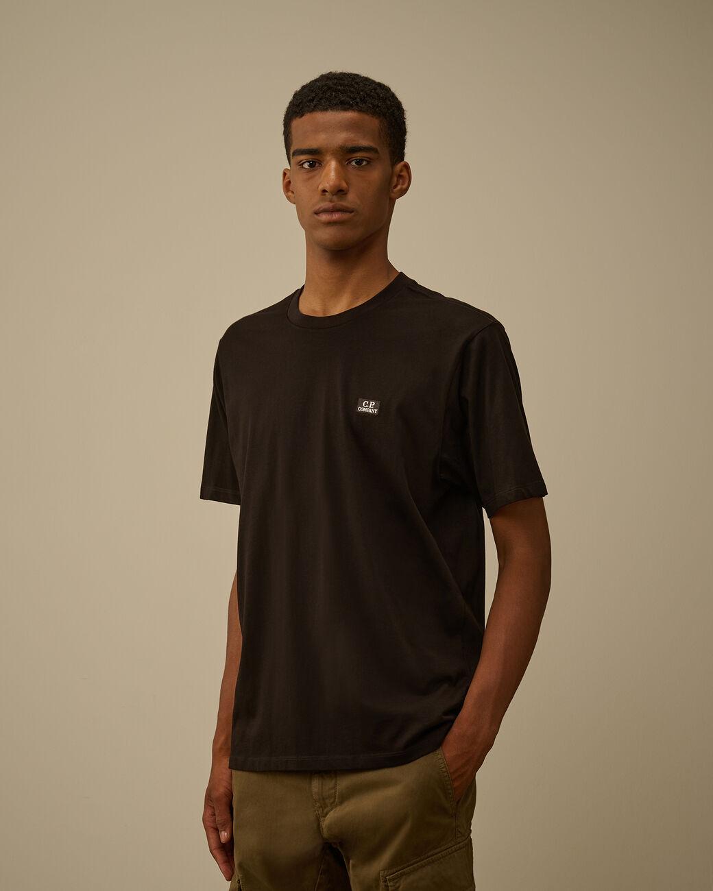 t-shirt logo patch RCCMTS726A 005100W 999 CP COMPANY 