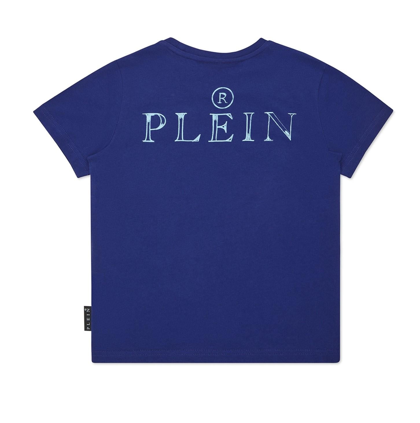 t-shirt con logo teschio SAECBTK1339 PJY002N 14 PHILIPP PLEIN 