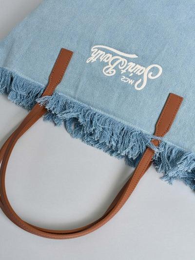 Borsa city bag mid fringe CITY BAG MID FRINGE 00436L MC2 SAINT BARTH 
