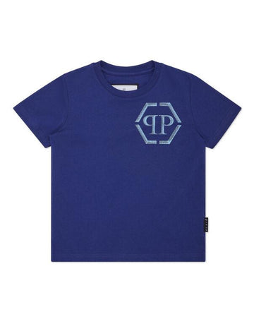 t-shirt round neck exagon SAECBTK1327 PJY002N 14 PHILIPP PLEIN 