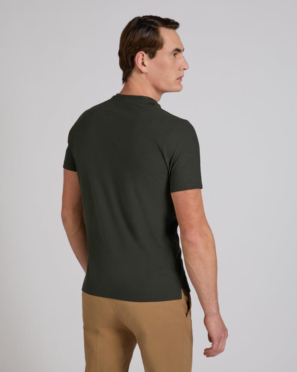 t-shirt slim fit ice cottone 815214-ZG380 Z0049 ZANONE 