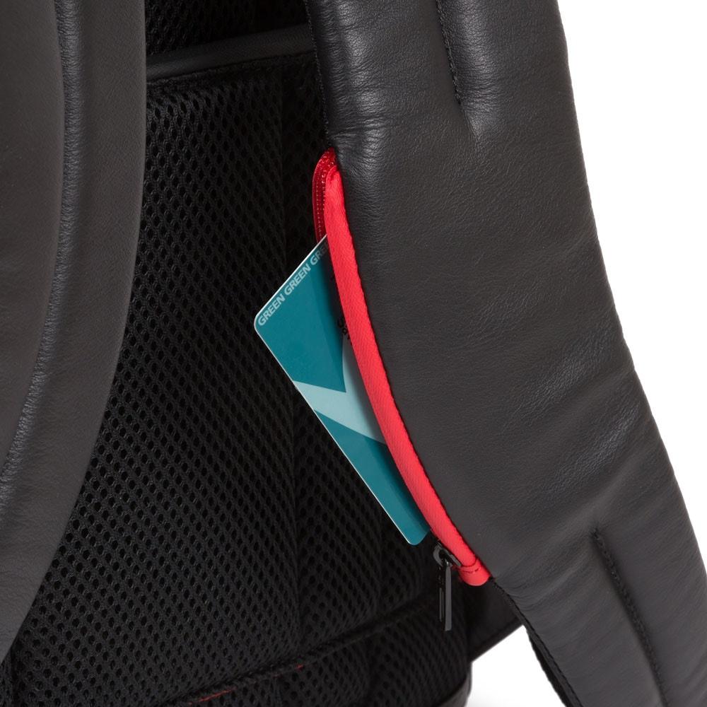 zaino con cavo antifurto CA4818UB00 GRN PIQUADRO 