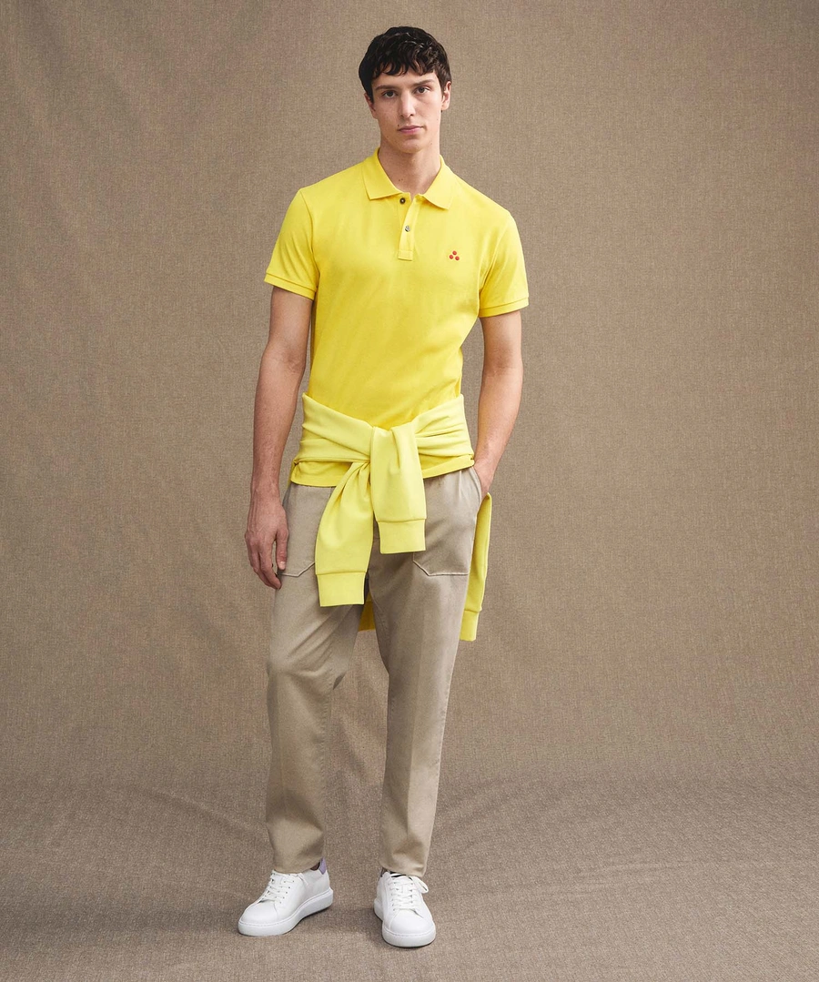 polo in cotone maniche corte ZENO 01 581 PeUTEREY 