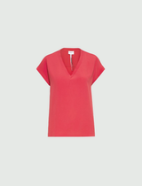 MARella blusa con scollo a V Rosso