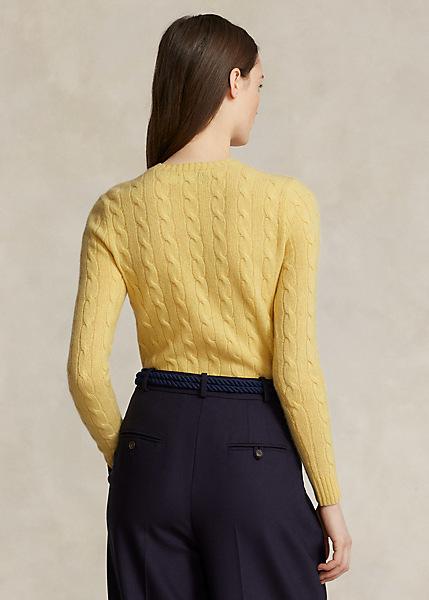 maglia a trecce in lana e cashmere 211-910421 008 RALPH LAUREN POLO 
