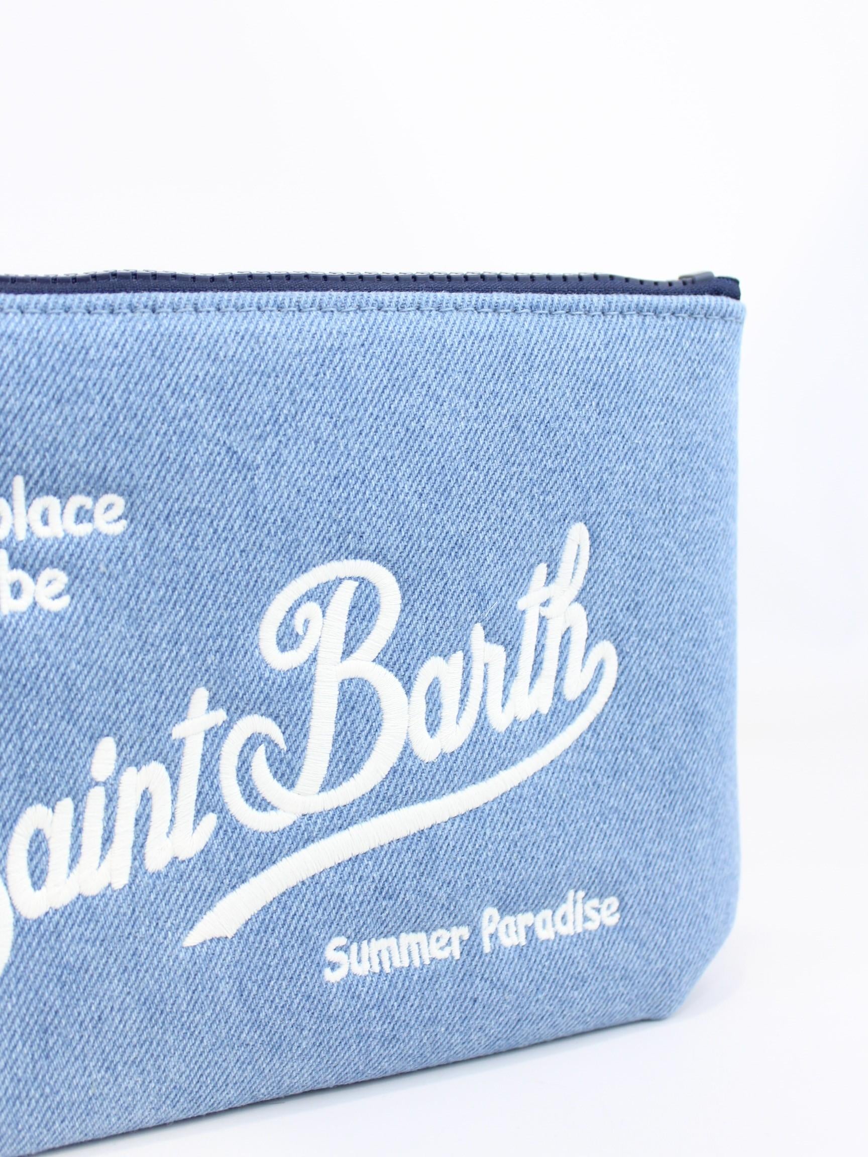 pochette aline denim light ALINE DENIM LIGHT 01759 MC2 SAINT BARTH 