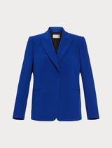 PERSONA BY MARINA RINALDI blazer in jersey stretch Blu