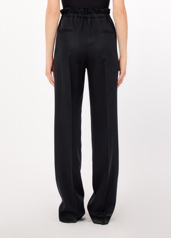 pantalone con coulisse in vita WA6299T414A 22222 LIU JO WHITE 