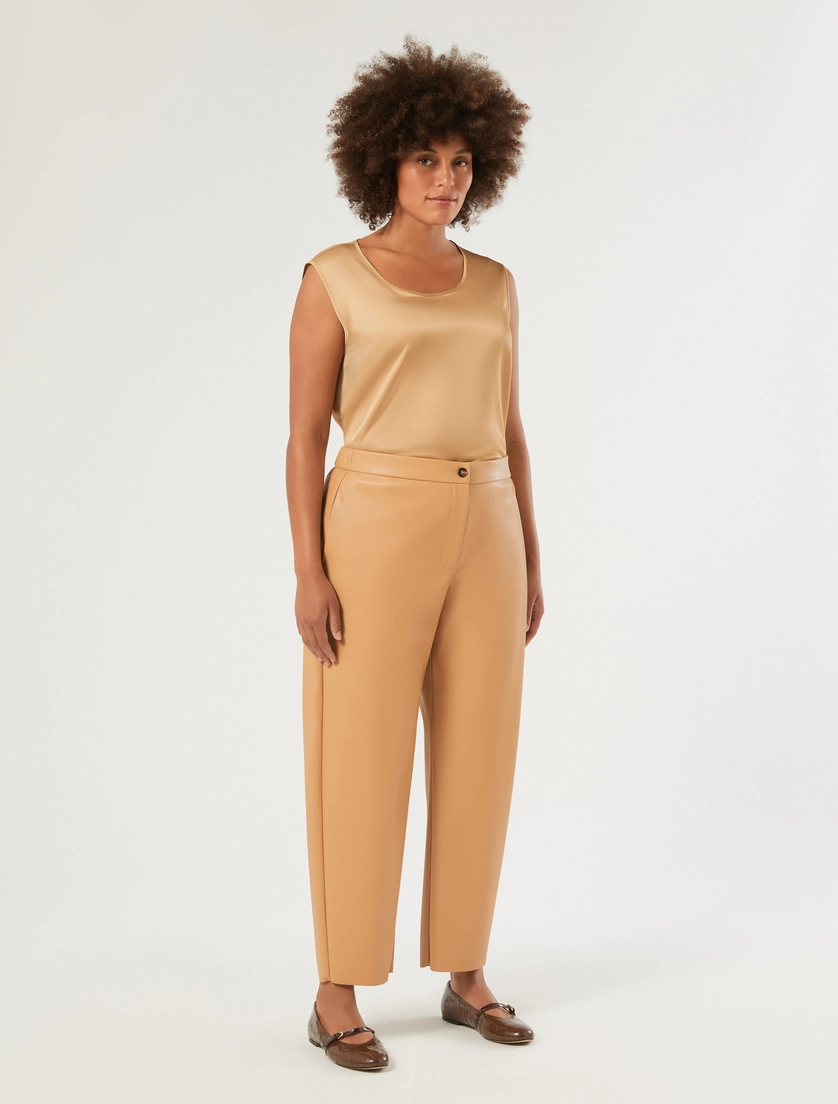 pantalone in jersey spalmato OCCHIO 001 NOW MARINA RINALDI 