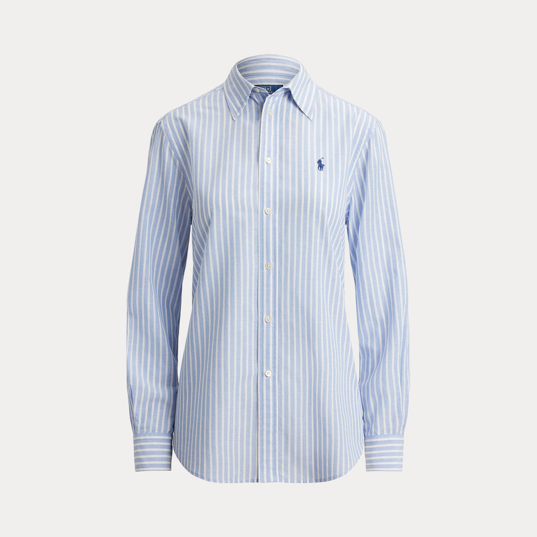 camicia in cotone e lino a righe 211-971514 503 RALPH LAUREN POLO 
