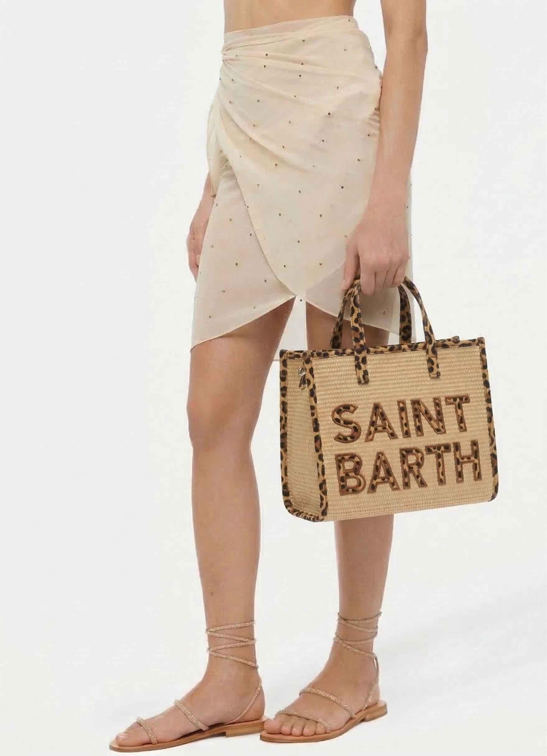 Borsa Vivian Mid Straw VIVIAN MID STRAW 00369 MC2 SAINT BARTH 