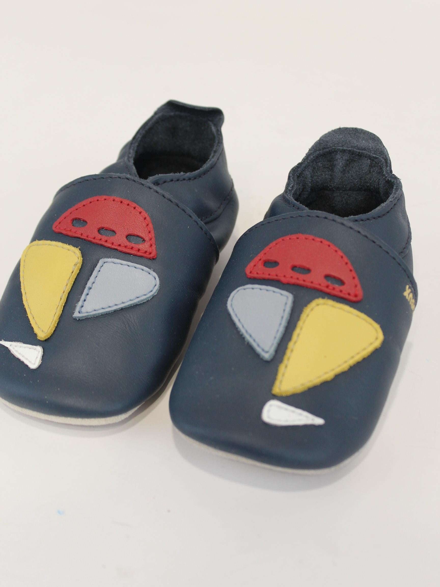 scarpa con barchetta 1000-133-01 NAVY BOBUX 