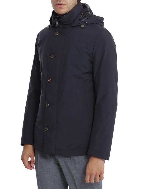 Parka con pettorina e cappuccio F09MUCX778 265-99 MONTECORE 