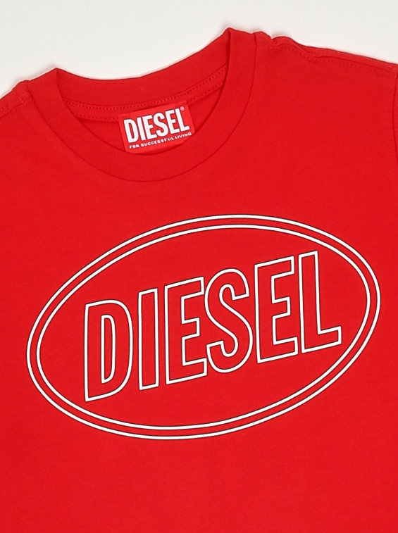 t-shirt con logo J02582 0GRAI K405 DIESEL 