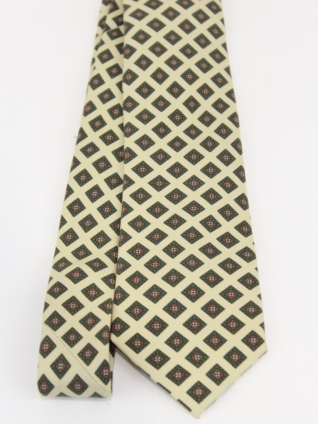 cravatta in seta stampa vintage CR000-75242817 22 GIERRE MILANO 