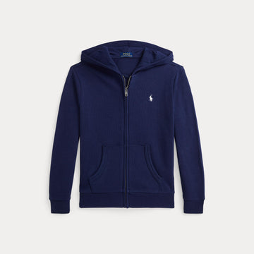 felpa full zip con cavallino 322-964134 002 RALPH LAUREN POLO 