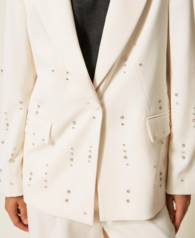 blazer con ricamo a mano 252AT2010 00282 TWINSET ACTITUDE 