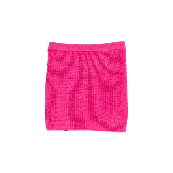minigonna in maglia con logo 252GJ3063 00338 TWINSET GIRL 