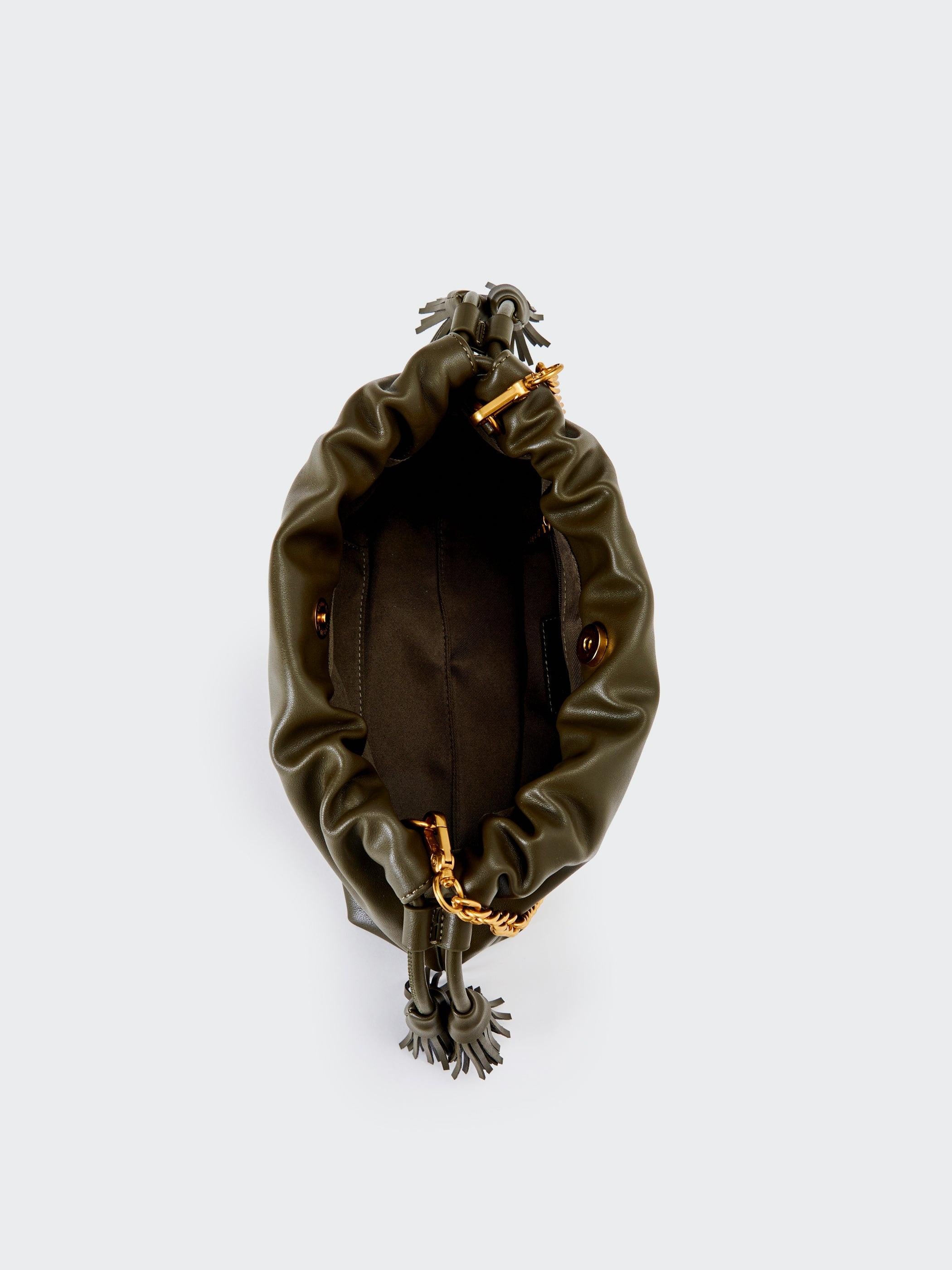 borsa tassel small XAB0035 ABU 19 MILITARE VICOLO 
