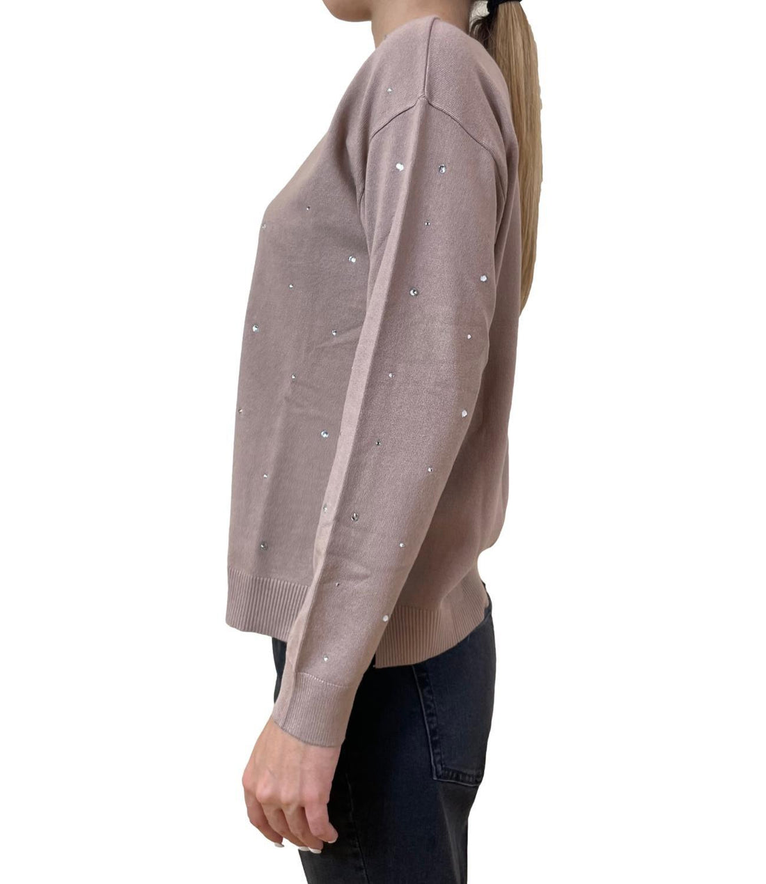 maglia oversize con applicazioni EMBASSY 002 EMME MARELLA 