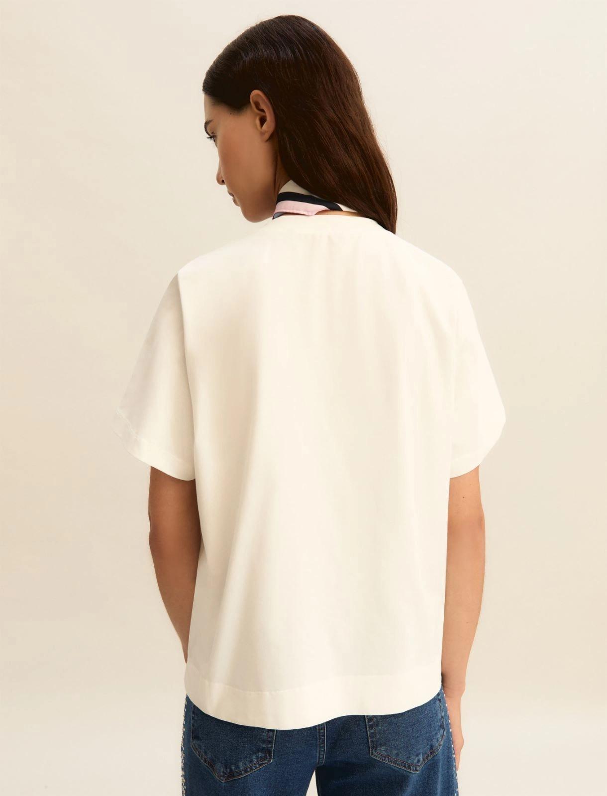 t-shirt con foulard EMMMAESTRO 001 EMME MARELLA 