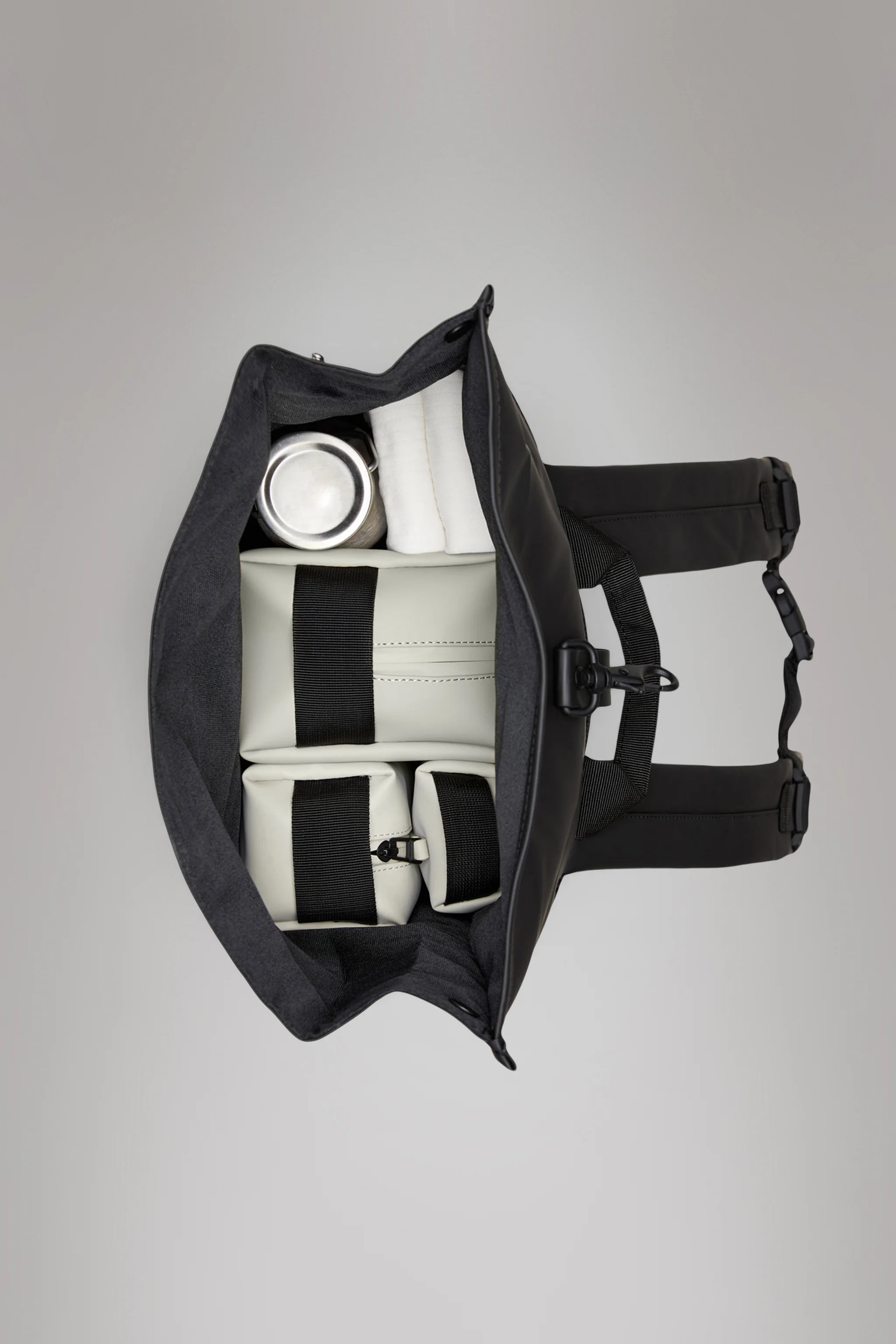 zaino rolltop rucksack 13320 NAVY RAINS 