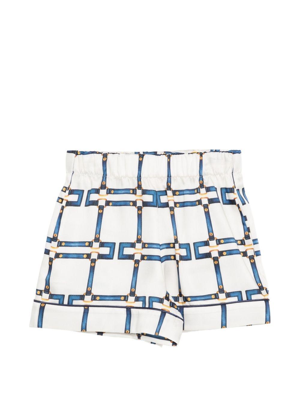 Shorts con fantasia EFBE082 FODER 0072 ELISABETTA FRANCHI 