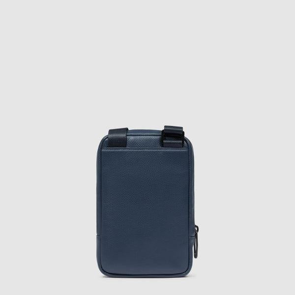 tracolla porta telefono AC6847W137R BLU PIQUADRO 