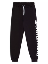 SPRAYGROUND Pantalone con banda logo Nero