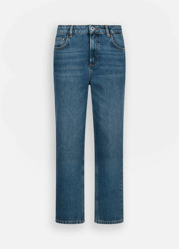 jeans straight a vita alta UF5019D4927 78934 LIU JO DENIM 