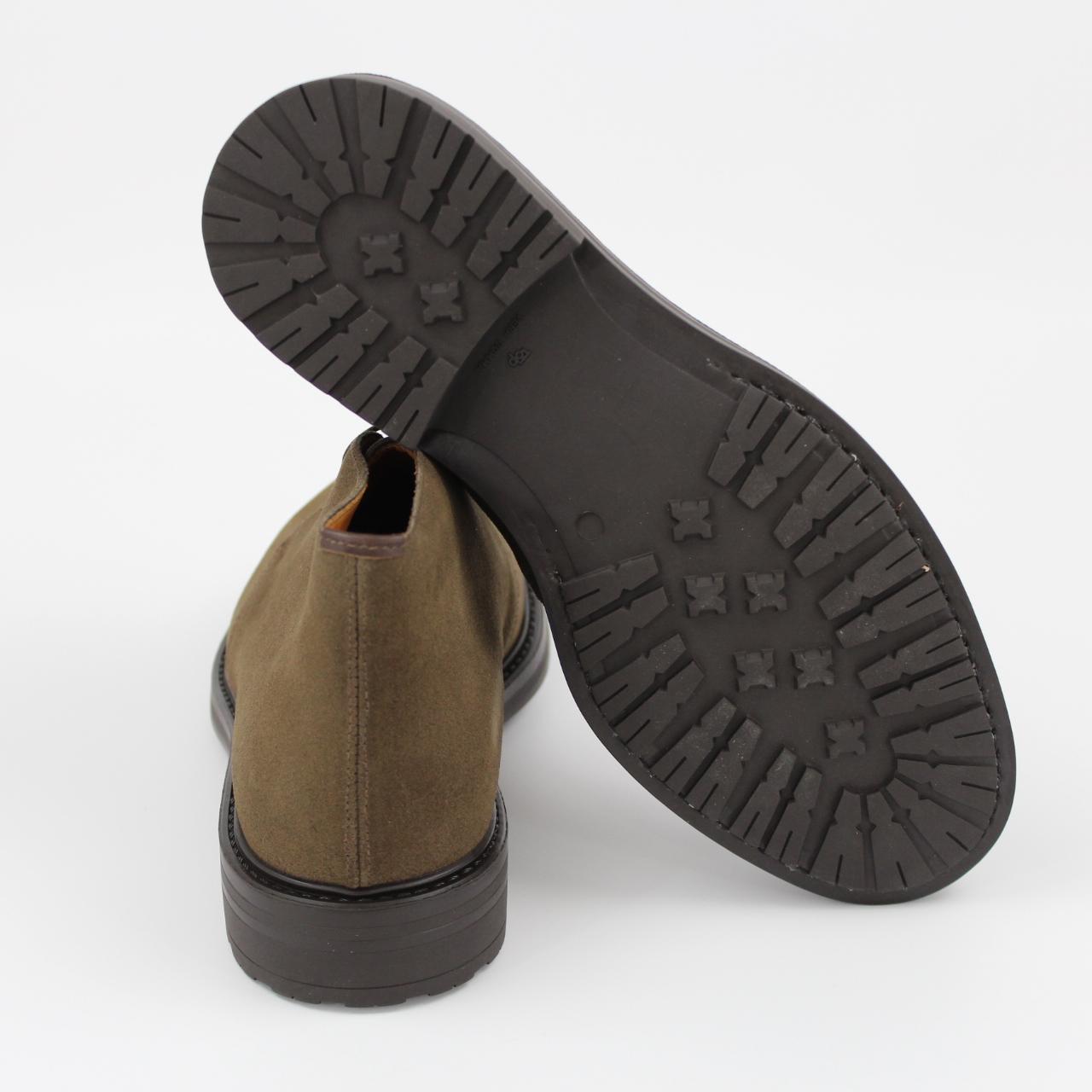 STIVALETTO IN CROSTA INGLESE 5084 VISONE ROSSI 