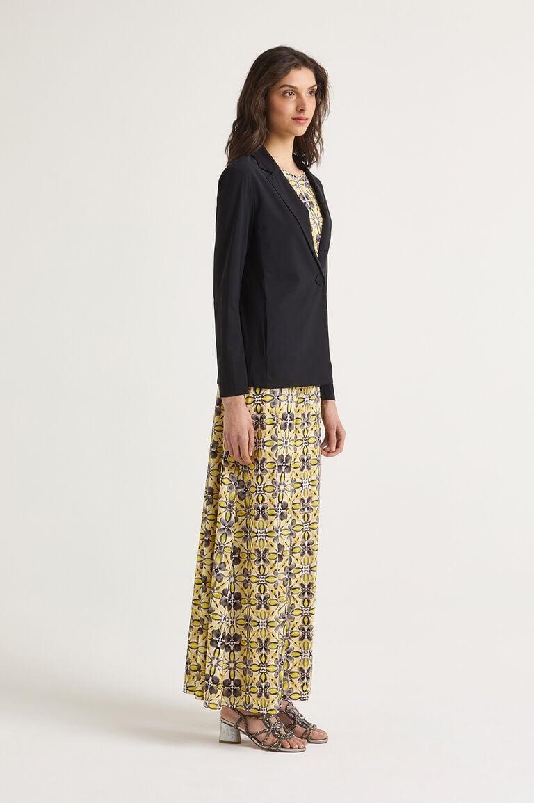 giacca soft jersey JD6465 70210 2000 NERO BLACK MALI'PARMI 