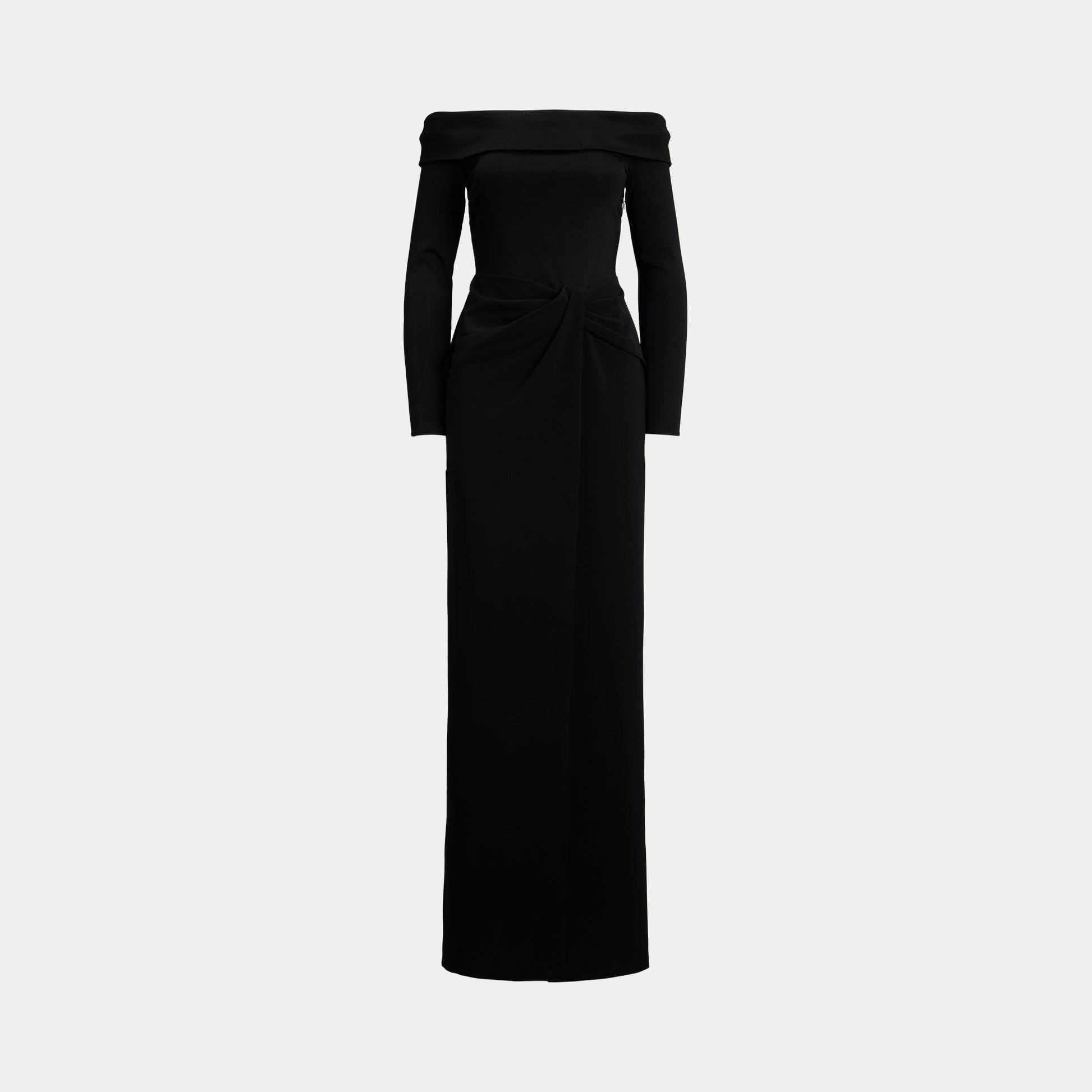 abito lungo con spalle scoperte 253-982108 001 LAUREN RALPH LAUREN 