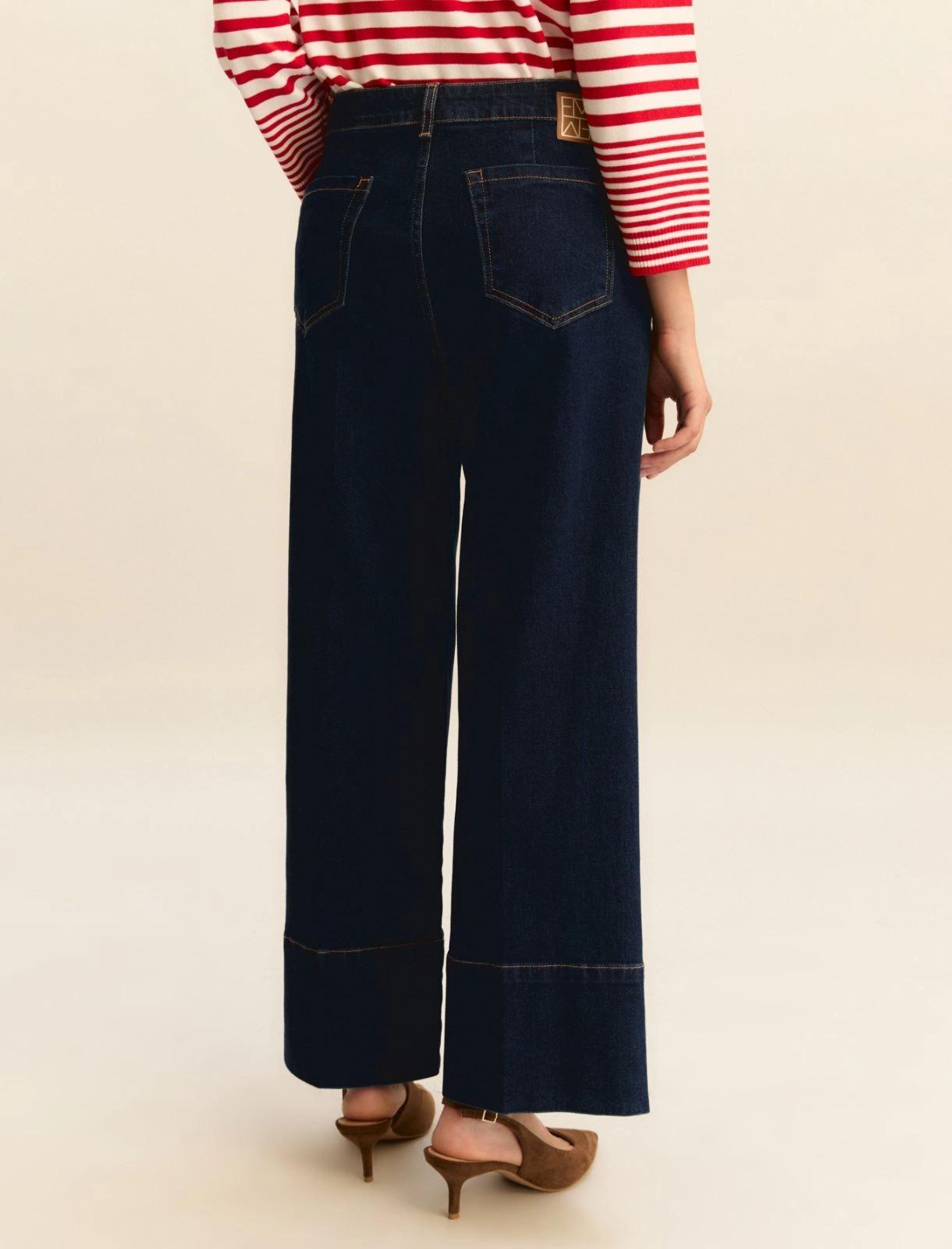 jeans denim cropped EMMCROPPED 001 EMME MARELLA 