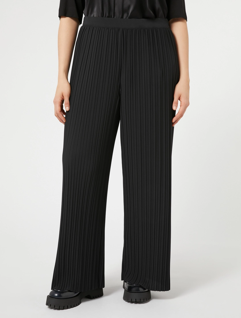 pantalone in jersey plissè TUNISI 002 MARINA RINALDI 