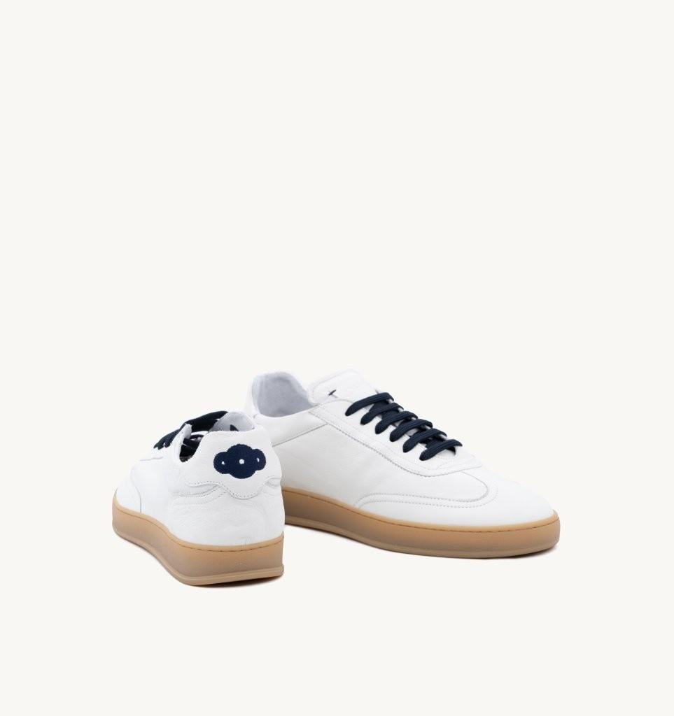 sneakers akira vieste V-SL2 AKIRA VIESTE BIANCO RICAMO BLU SOLDINI 80 