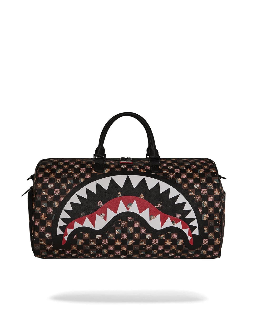 borsone peeking characters remix duffle 910D8906 NSZ SPRAYGROUND 