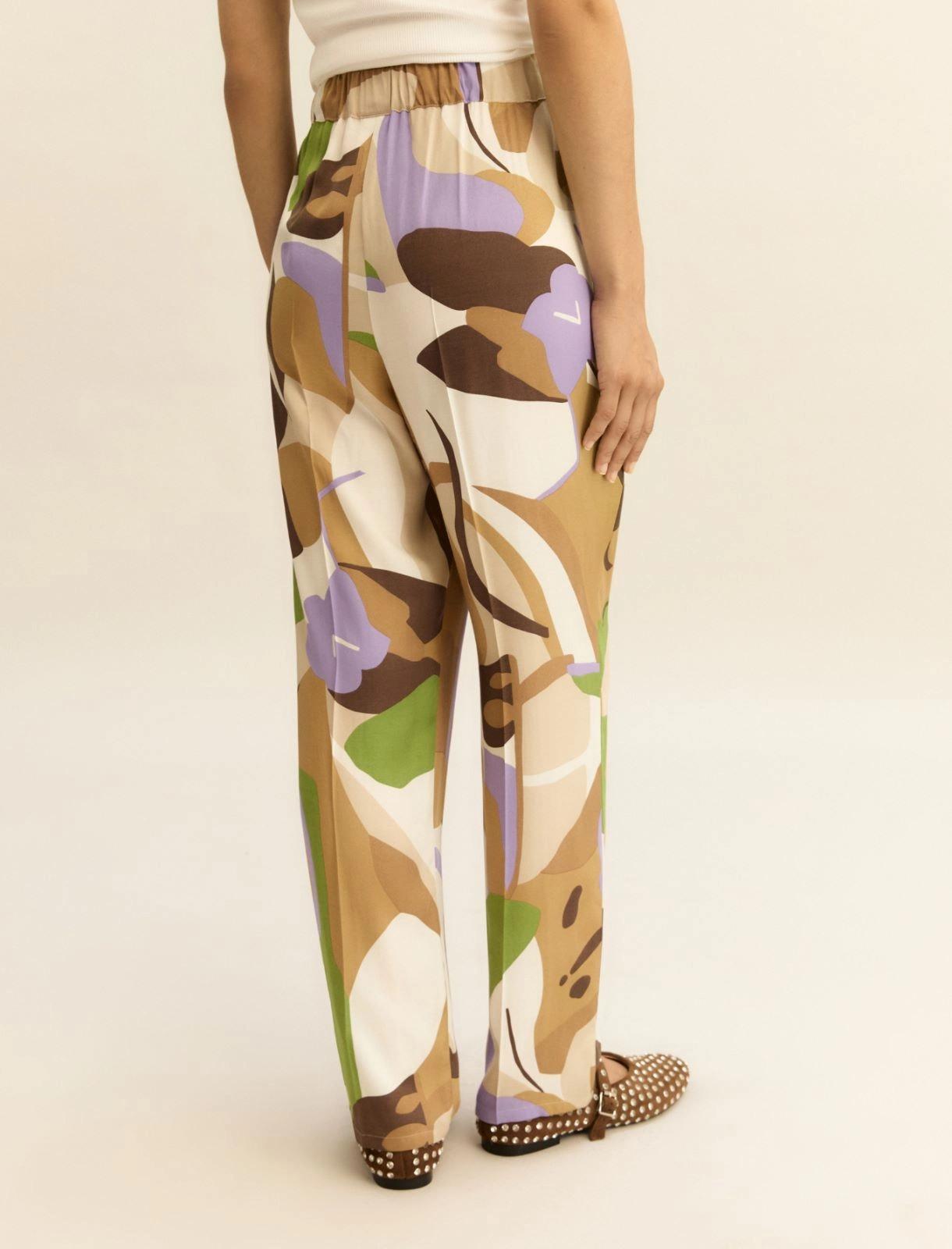 jogger in twill EMMOSSO 001 EMME MARELLA 