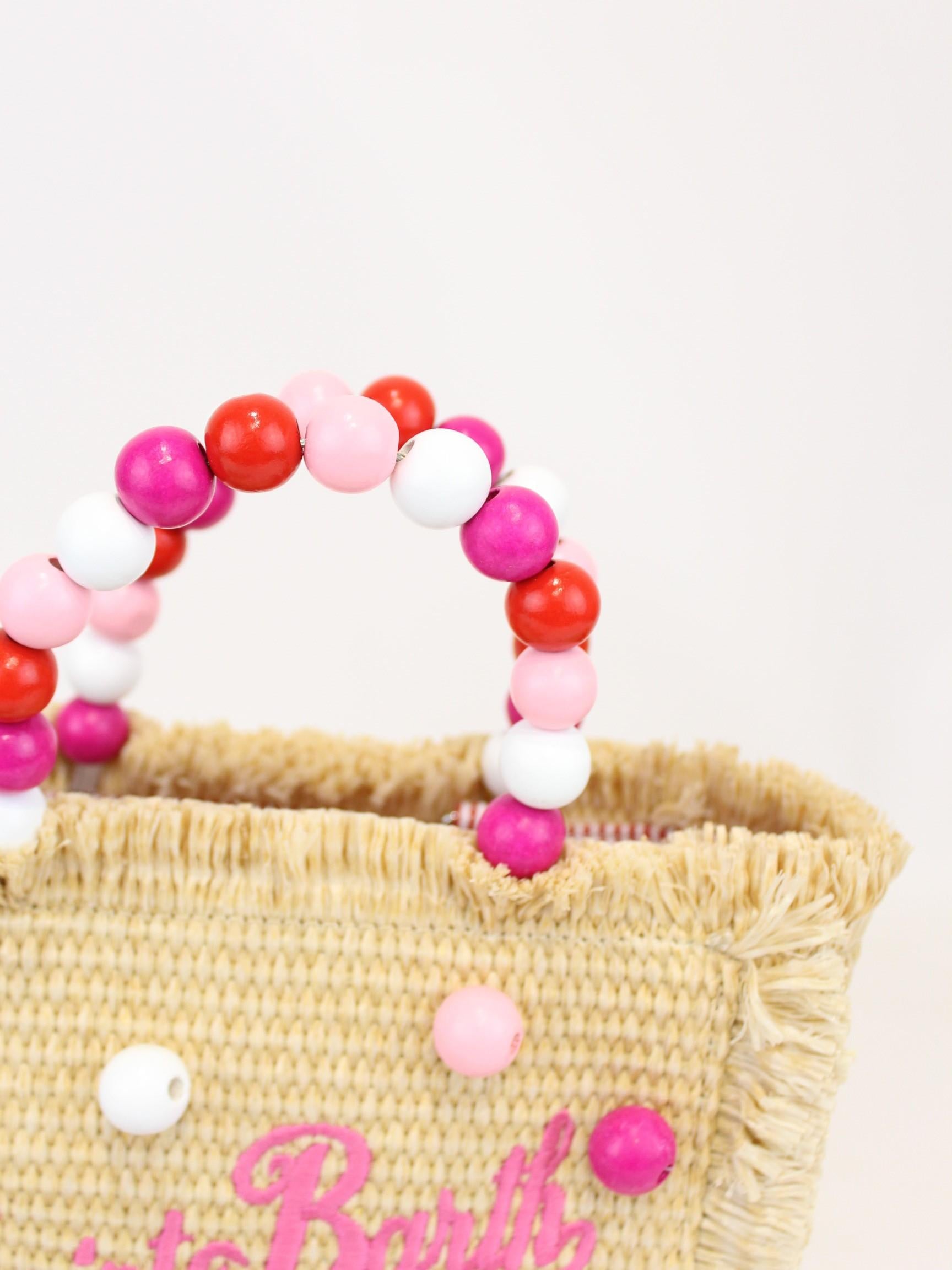 borsa vanity mini straw VANITY MINI STRAW 00347 MC2 SAINT BARTH 