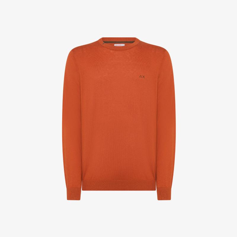maglione logato round solid K44101 36 SUN68 