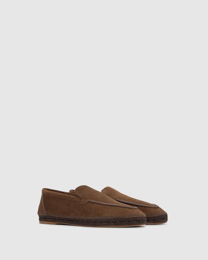 mocassino neals in crosta di cuoio 025916-2002 MARRON CASTANER 