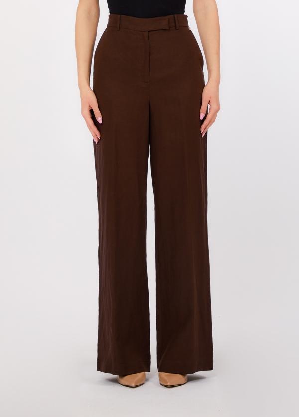 pantalone ampio WA6480T4818 91109 LIU JO WHITE 